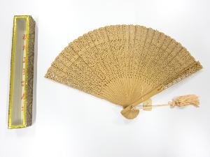 アンティーク　白檀扇子